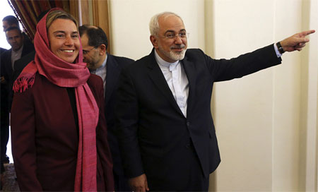 La UE adopta el ’marco legislativo’ para levantar las sanciones nucleares a Irán